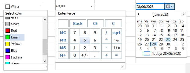 TMS Software Delphi  Components 