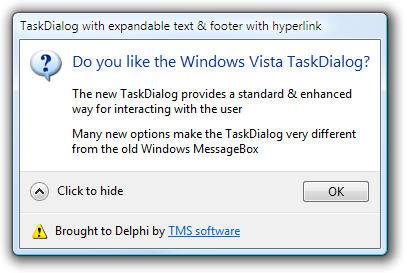 TAdvTaskDialog