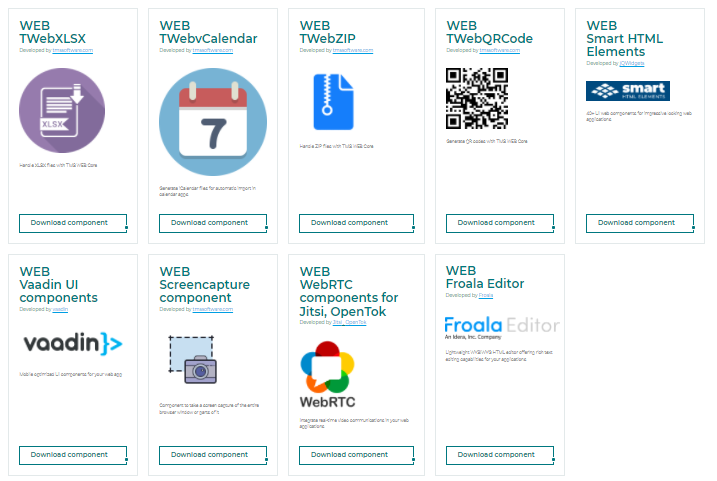 TMS Software Delphi  Components 