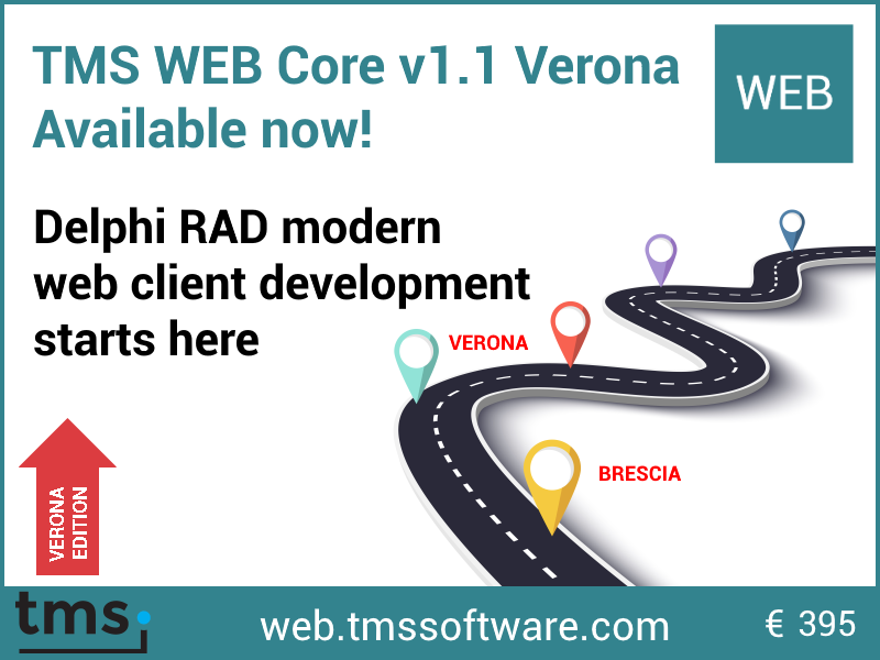 TMS WEB Core v1.1 Verona Edition