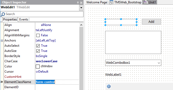 TMS Software Delphi  Components 