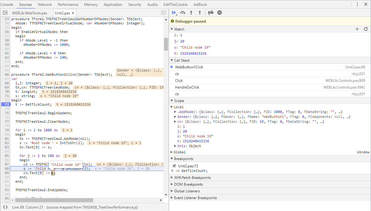 TMS Software Delphi Components