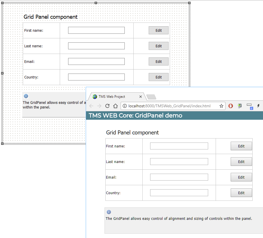 TMS Software Delphi  Components 